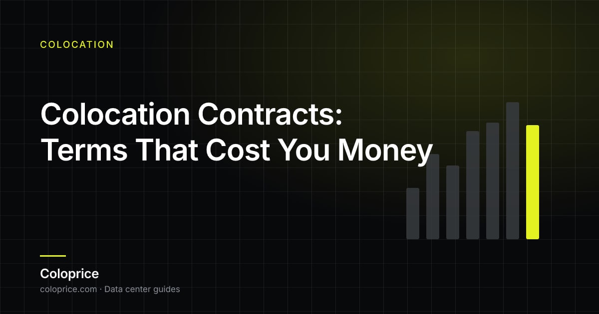 Colocation Contract Escalators: 2-5% & 3 vs 5 Years