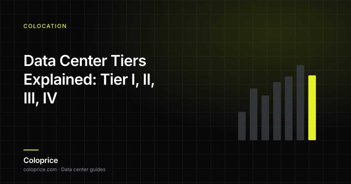 Giải thích các Tier của trung tâm dữ liệu: Tier I, II, III, IV