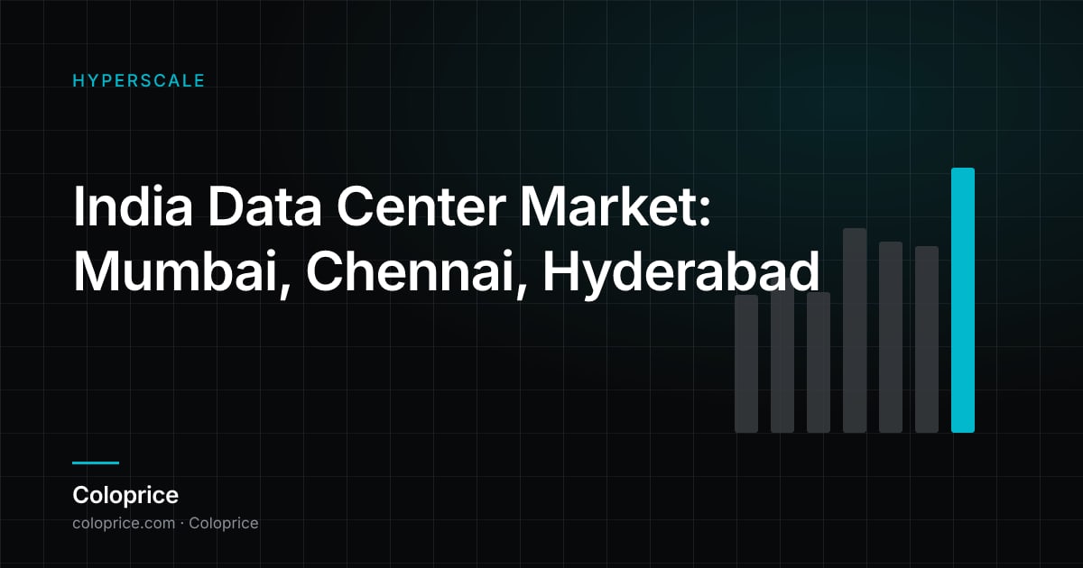 India Data Center Market: Mumbai, Chennai, Hyderabad
