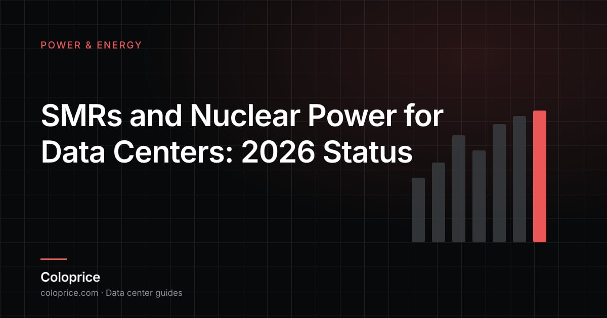 SMRs and Nuclear Power for Data Centers: 2026 Status