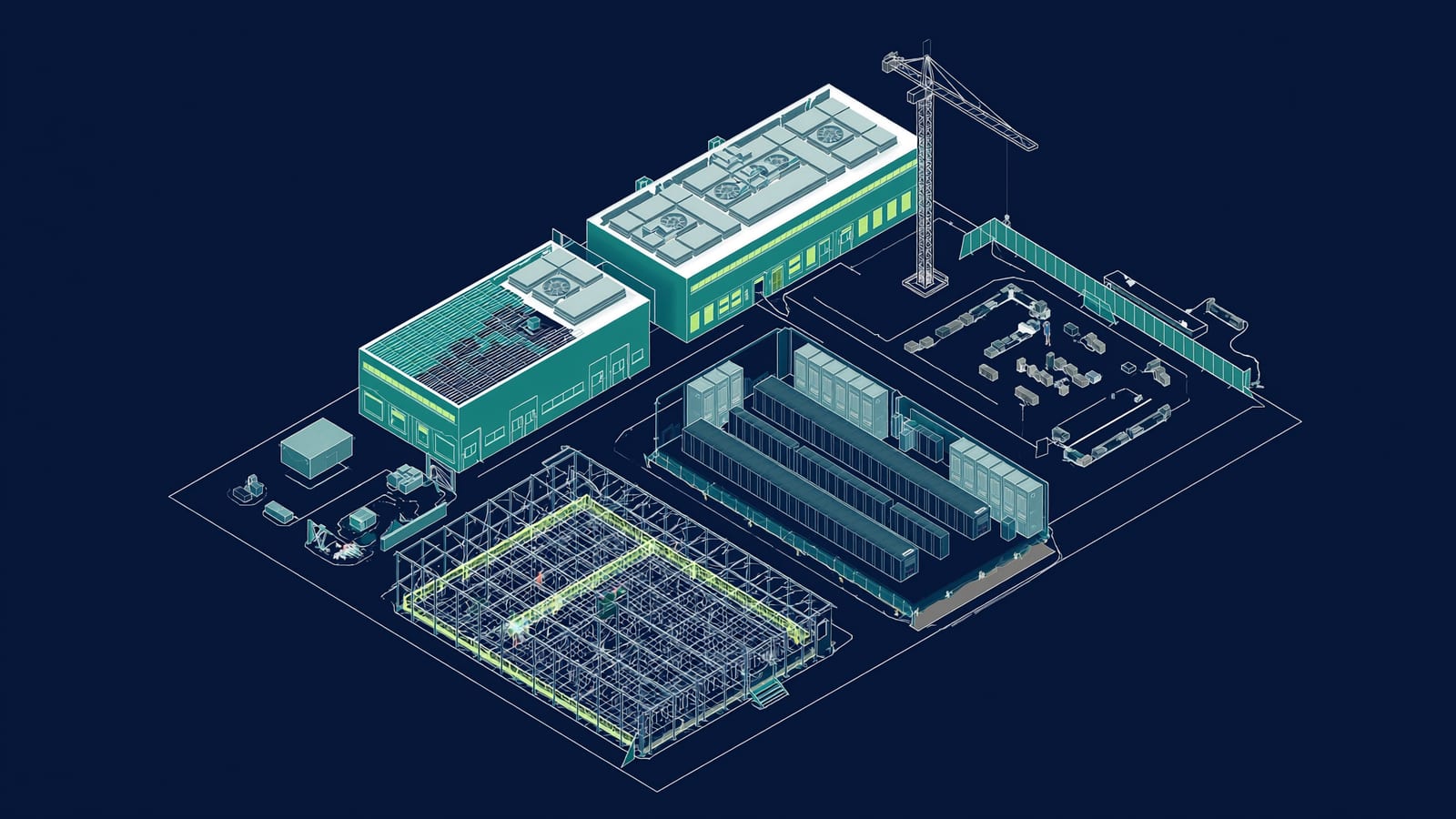 FLOW Digital TK7 & TK8 (Central Tokyo) — schematic illustration