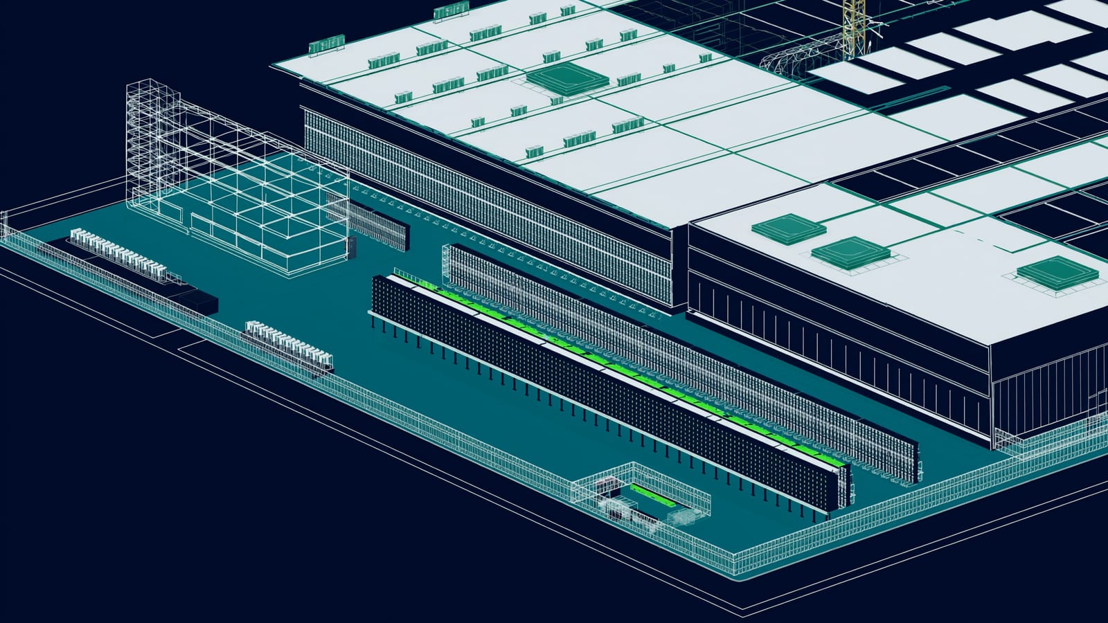 Digital Edge CGK Campus — schematic illustration