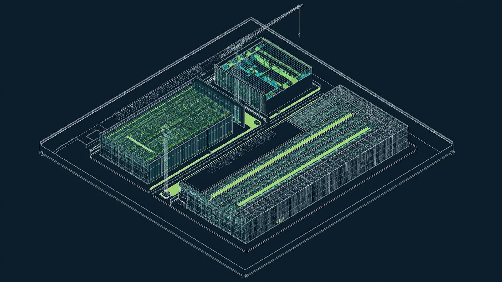 Colt Paris 3 Data Centre — schematic illustration