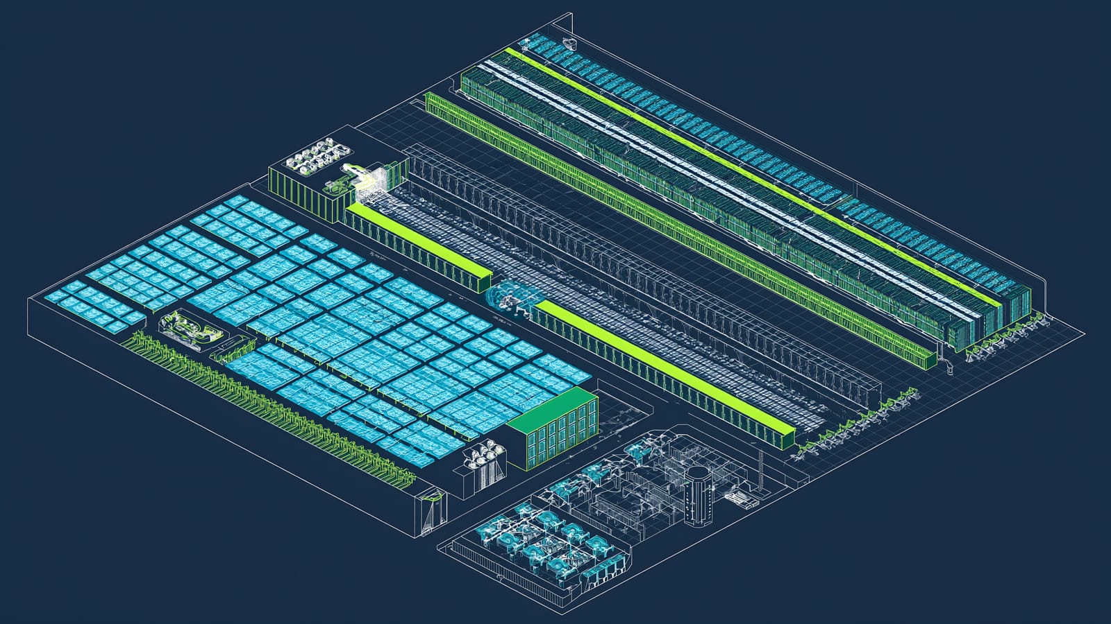 Iron Mountain CHI-1 — schematic illustration