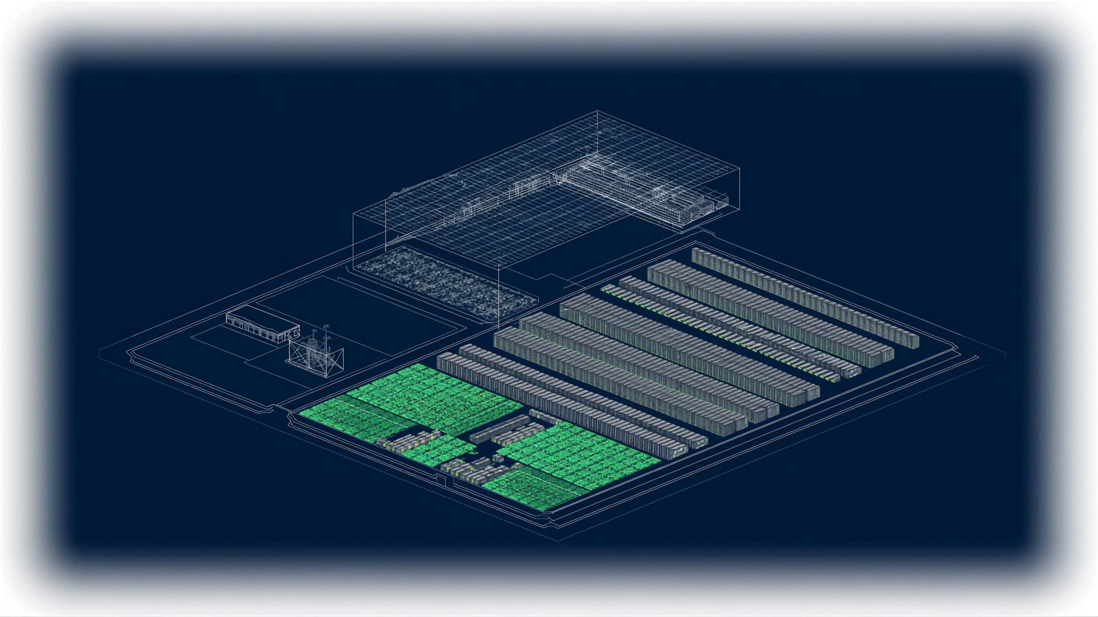 Colt DCS / RMZ Visakhapatnam Digital Campus — schematic illustration