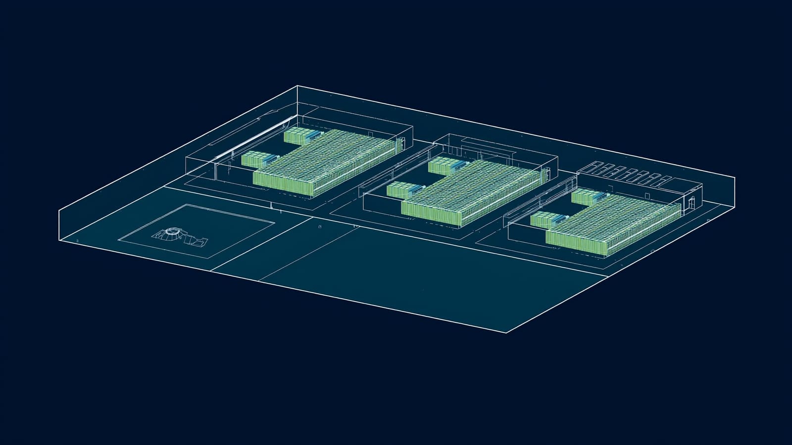 Equinix SG6 — schematic illustration